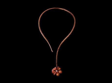 Tennis Flower Necklace