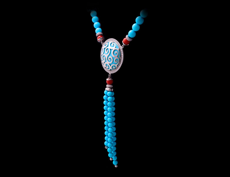 Collana Cabochon Pendente collezione Marzamemi