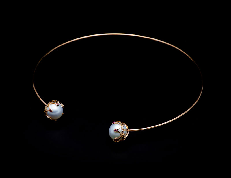 Collana Regale Corona Perle